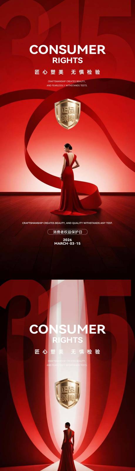 源文件下载【享设计】搜索编号：96910035849635816【医美315消费者权益日海报】