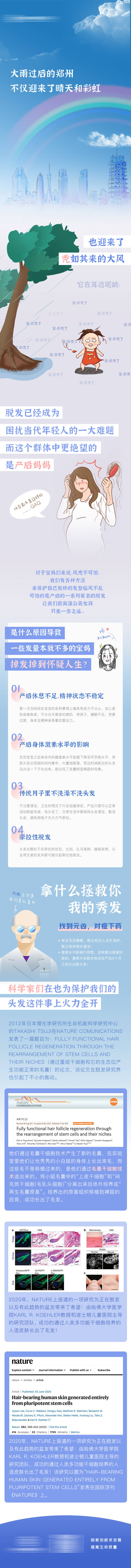源文件下载【享设计】搜索编号：69450036009236548【大健康医疗防脱发科普微信详情页长图】