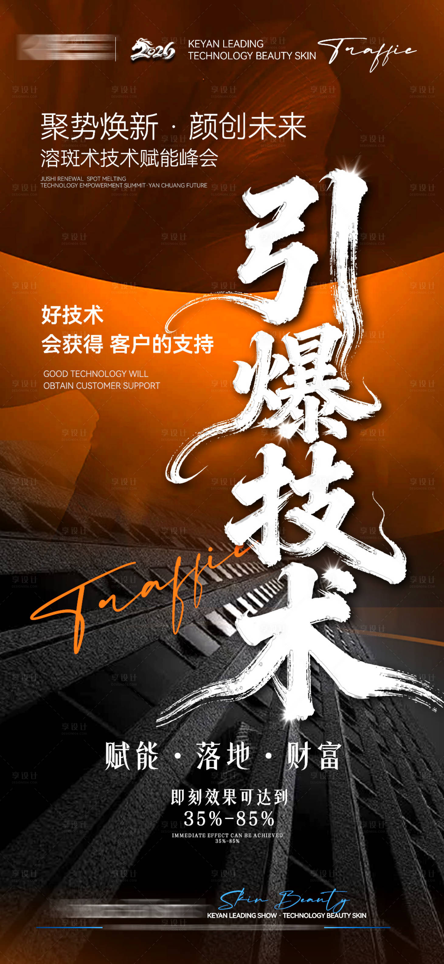 源文件下载【享设计】搜索编号：66880035758843562【美业造势活动海报】