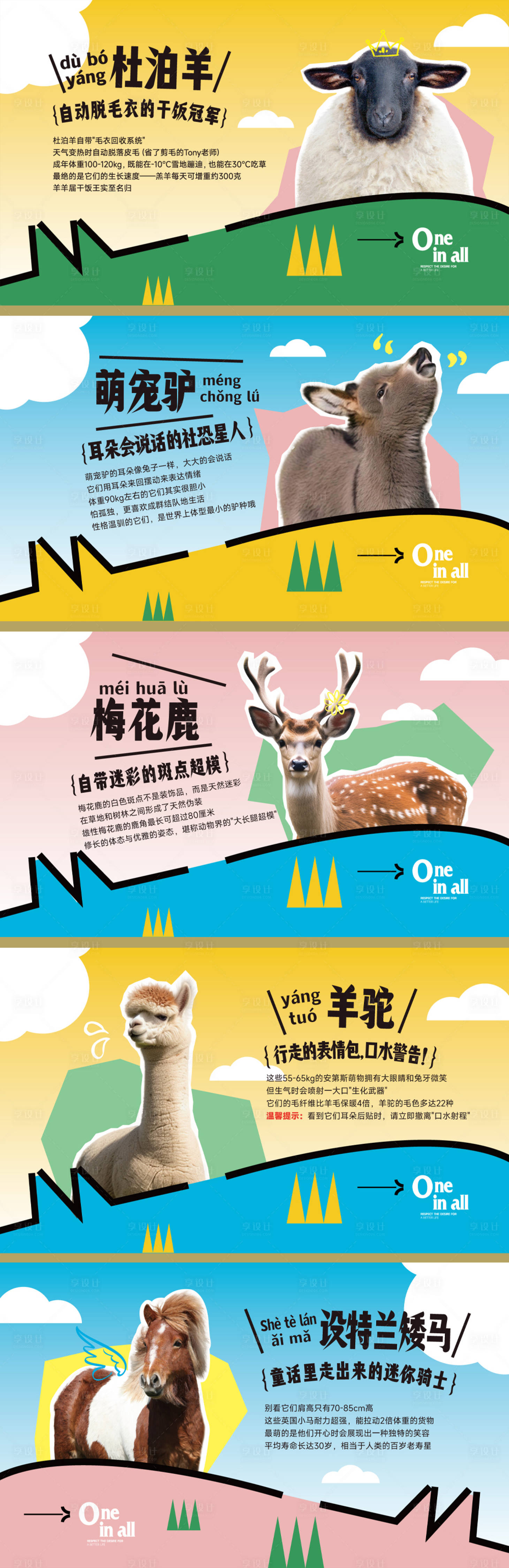 源文件下载【享设计】搜索编号：92330036060665697【动物介绍牌】