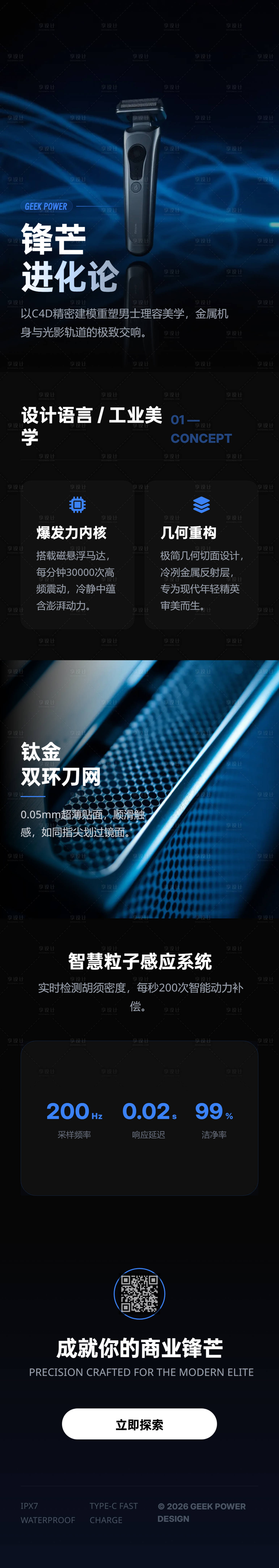 源文件下载【享设计】搜索编号：49230036102799781【剃须刀刮胡刀详情页】