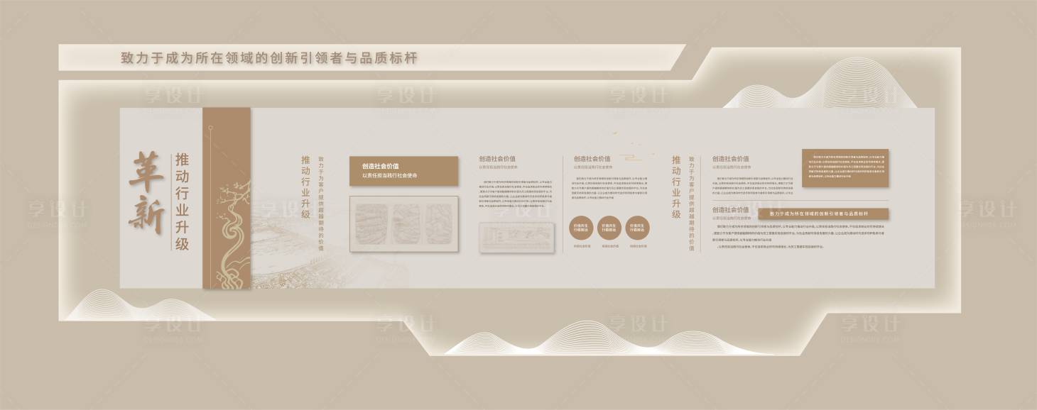 源文件下载【享设计】搜索编号：51960035934002259【文化馆文化墙展墙历史墙 打卡墙 】