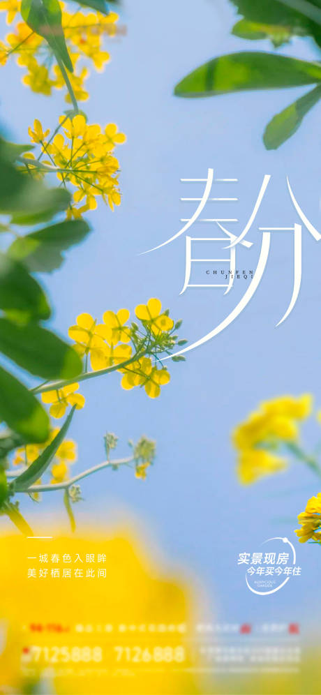 源文件下载【享设计】搜索编号：48150035669306833【春分海报】