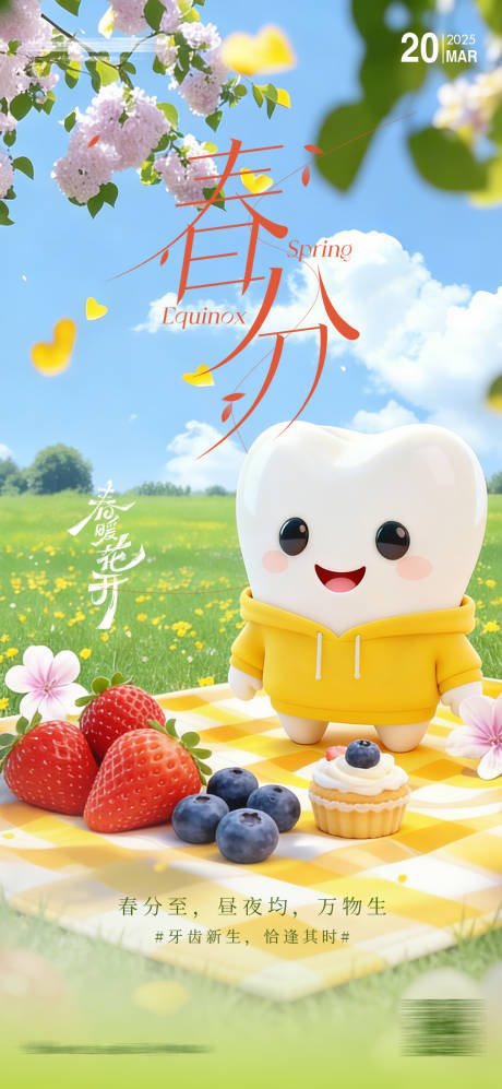 源文件下载【享设计】搜索编号：87340035913641770【二十四节气春分】
