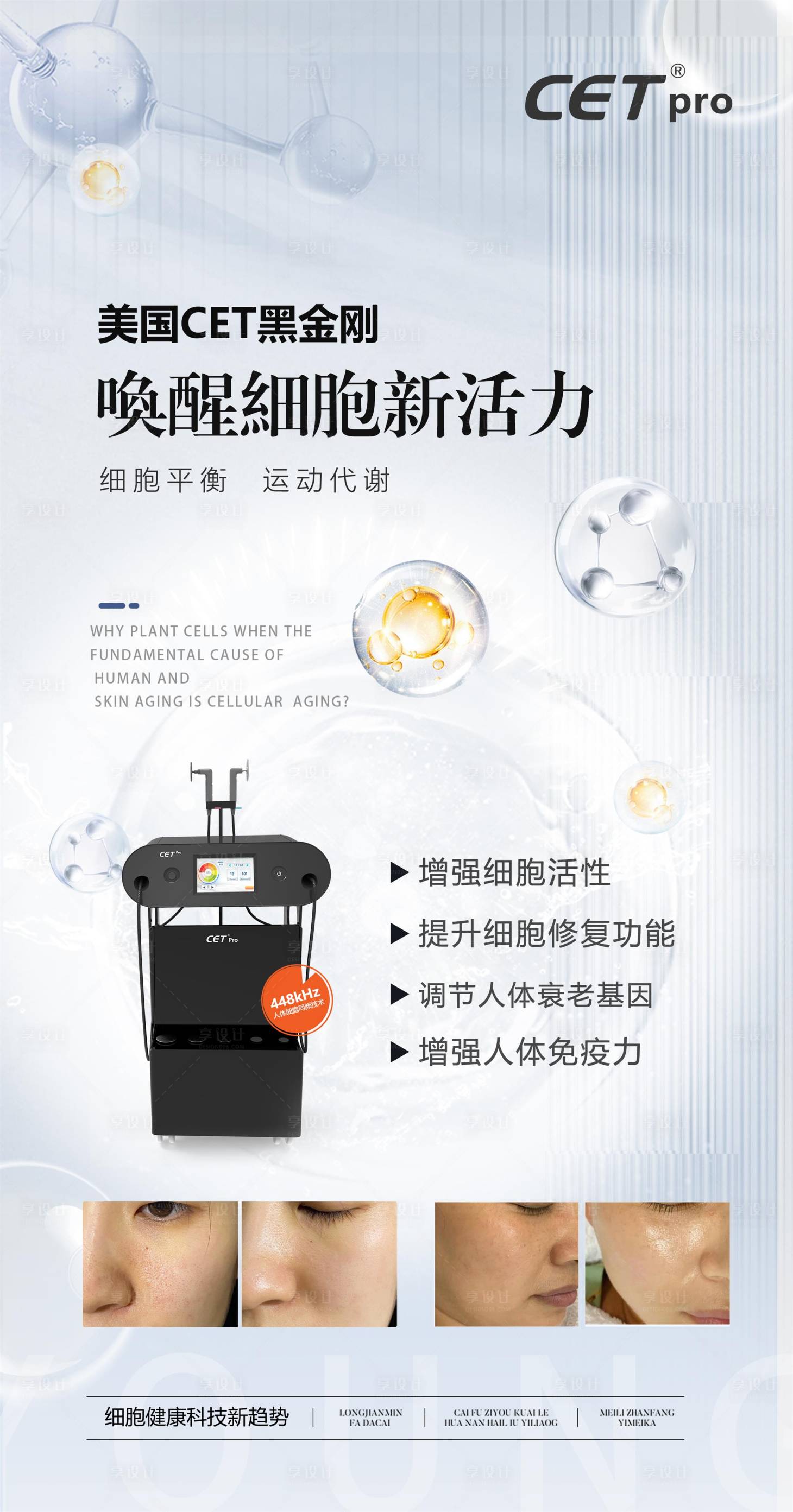 源文件下载【享设计】搜索编号：63090036098899177【医美仪器宣传海报】
