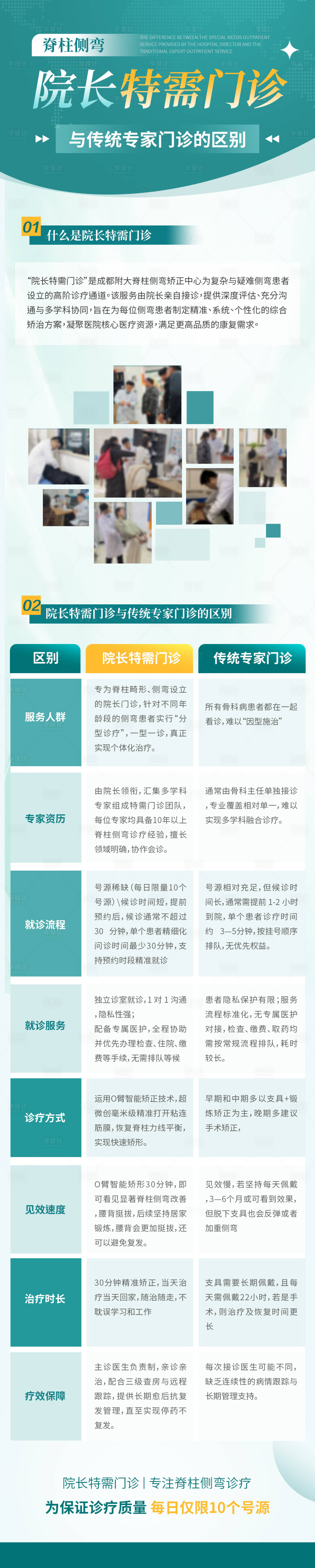 源文件下载【享设计】搜索编号：43370035607719463【特需门诊海报】