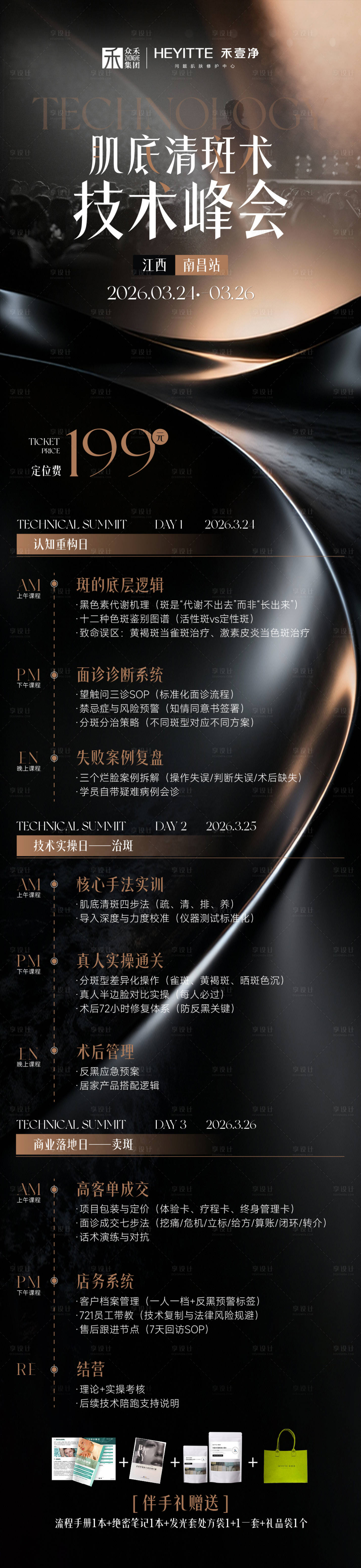 源文件下载【享设计】搜索编号：11850035770483509【医美课程流程长图】