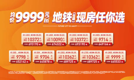 源文件下载【享设计】搜索编号：99240036072625678【地产特价房海报展板】