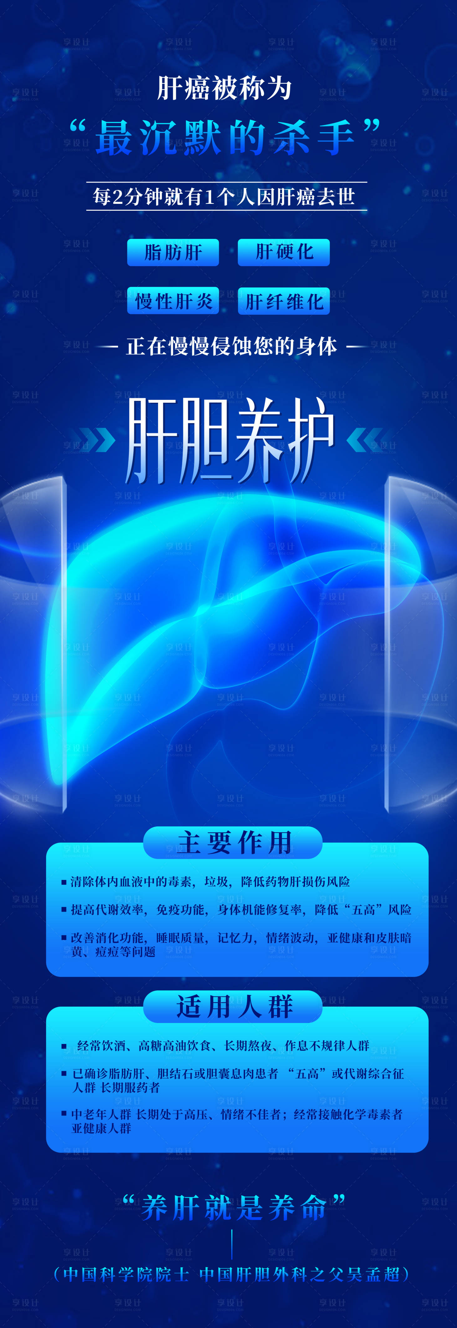 源文件下载【享设计】搜索编号：95210035755283252【肝胆养护海报】
