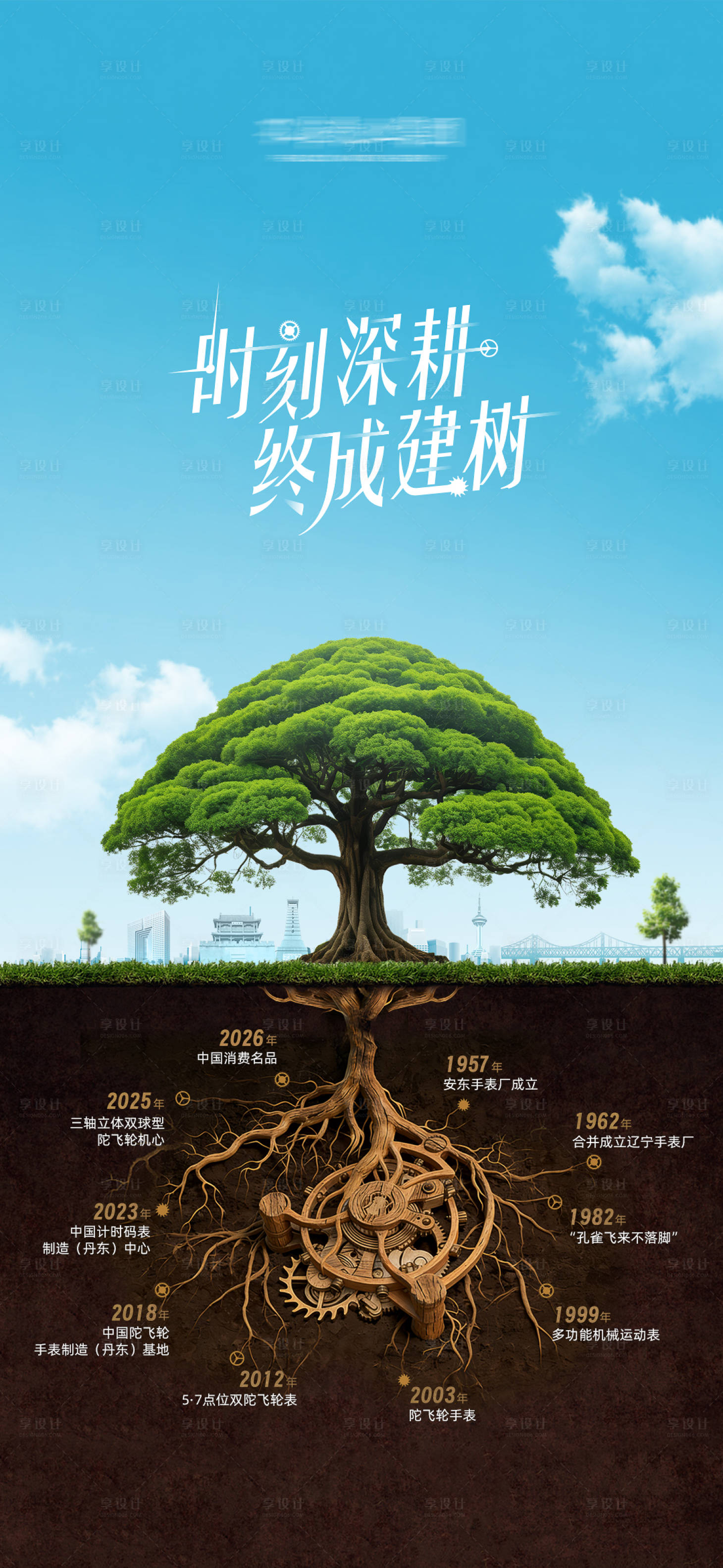 源文件下载【享设计】搜索编号：42320036100892476【植树节海报】