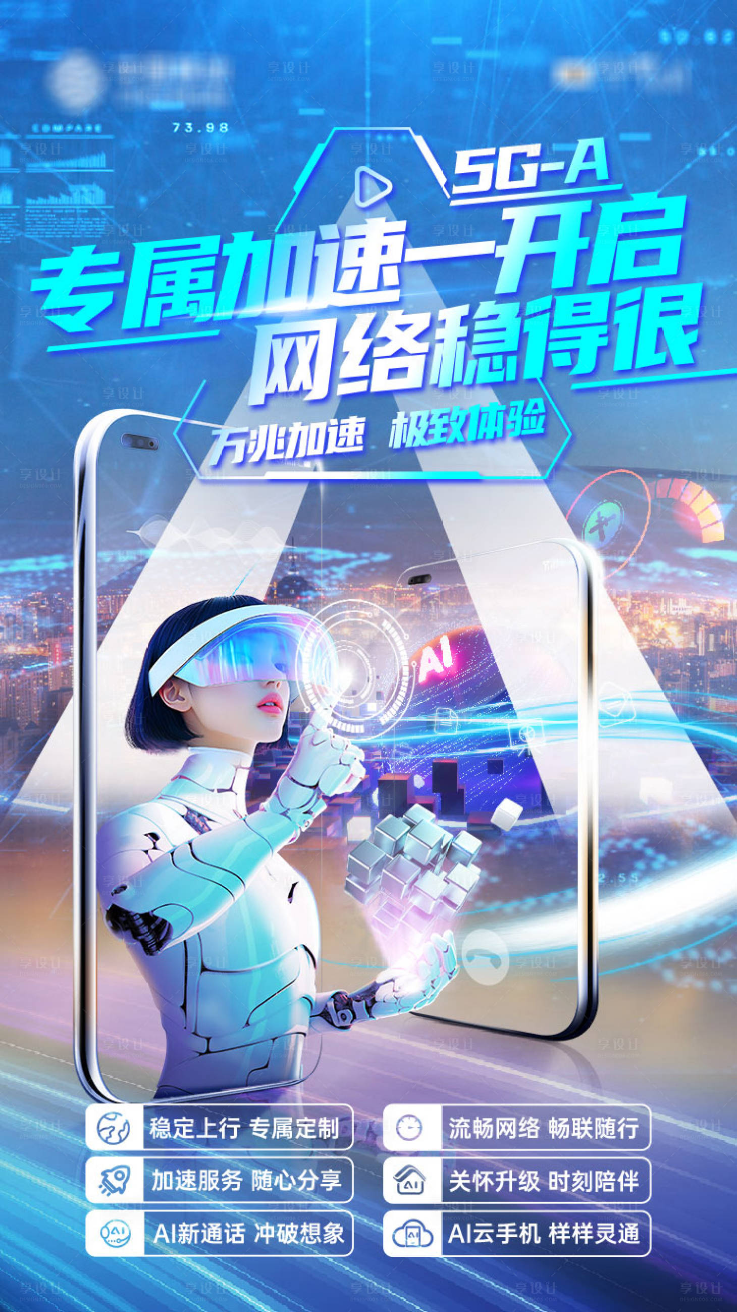 源文件下载【享设计】搜索编号：41480035834153848【5GA业务】