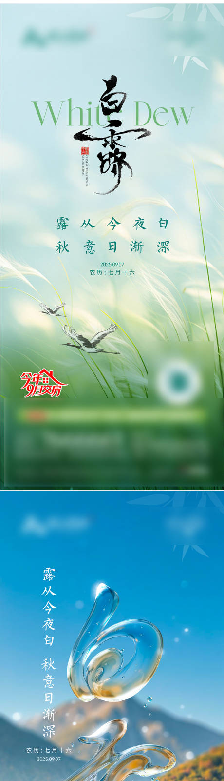 源文件下载【享设计】搜索编号：40520035932596001【白露】