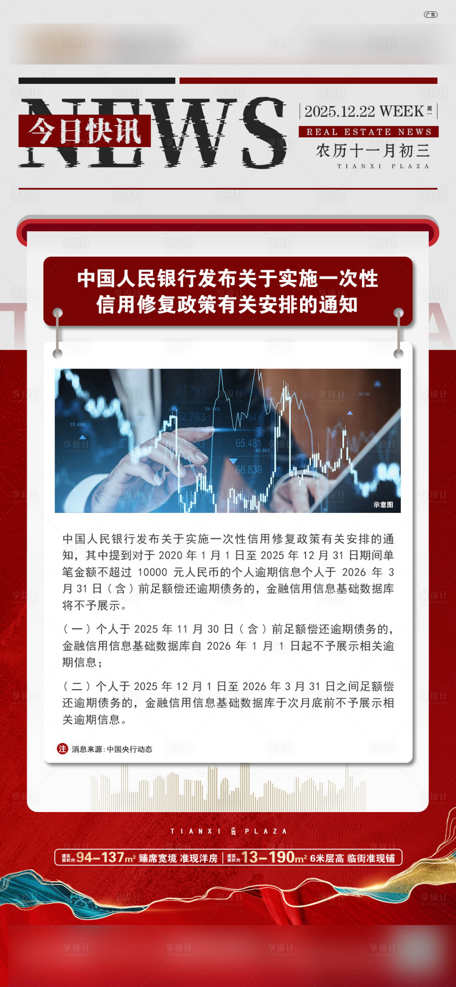 源文件下载【享设计】搜索编号：86350035914012999【楼市政策播报】