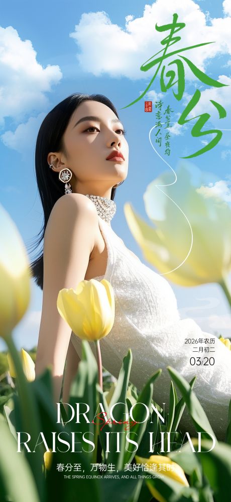 源文件下载【享设计】搜索编号：17600035775512158【春分海报】