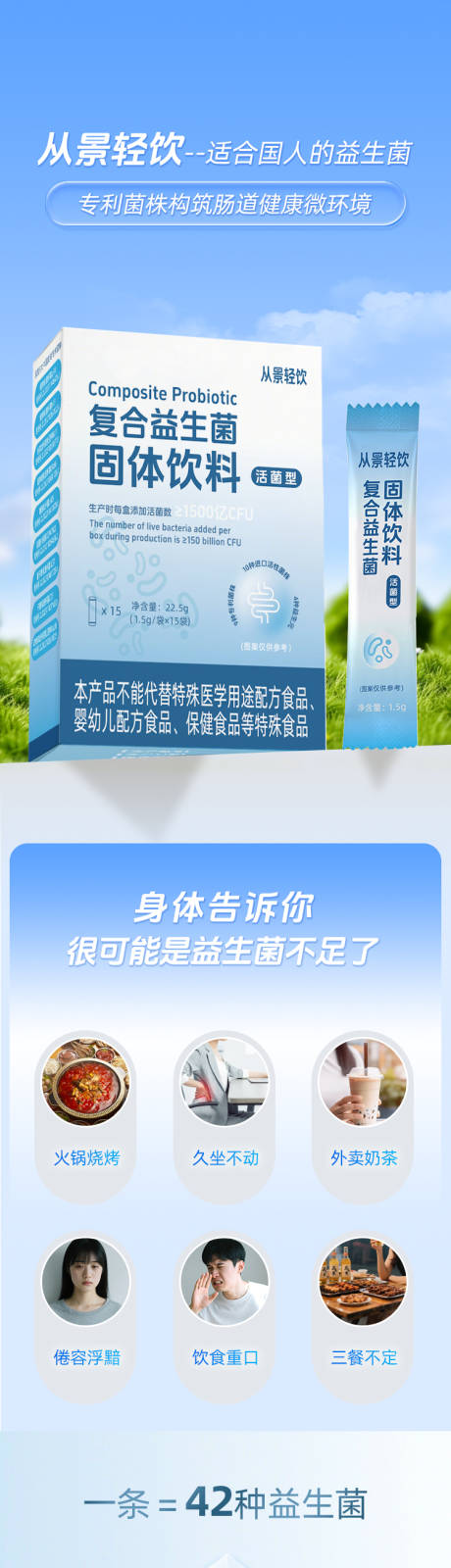 源文件下载【享设计】搜索编号：22660035894651434【益生菌详情页】