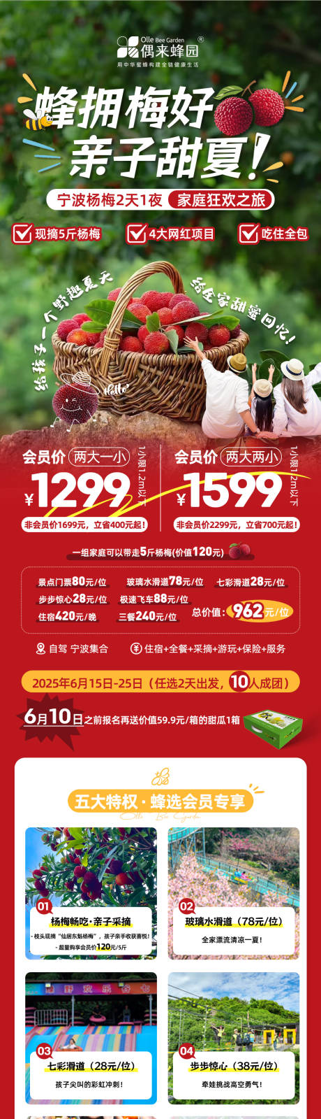 源文件下载【享设计】搜索编号：53400035746016855【杨梅采摘活动海报】