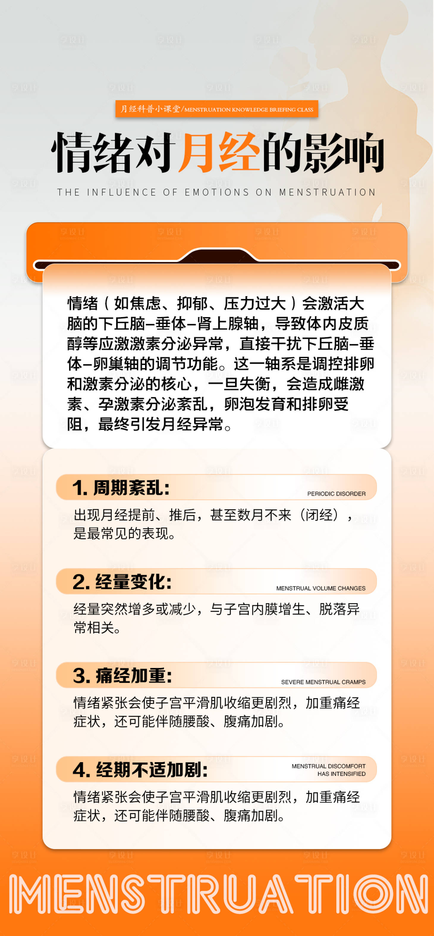 源文件下载【享设计】搜索编号：60570035715409346【女性健康科普宣传产品海报】