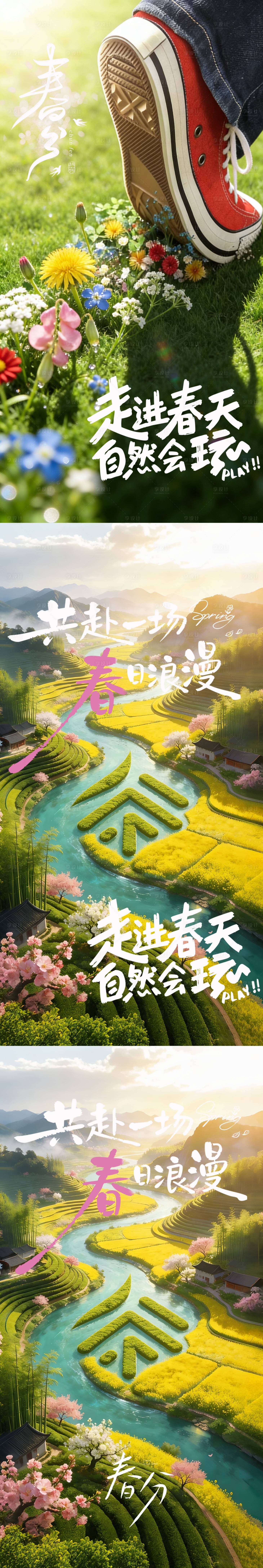 源文件下载【享设计】搜索编号：41900035764694334【春分 】