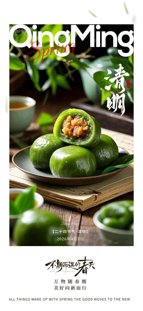 源文件下载【享设计】搜索编号：39720035847106944【清明节海报】