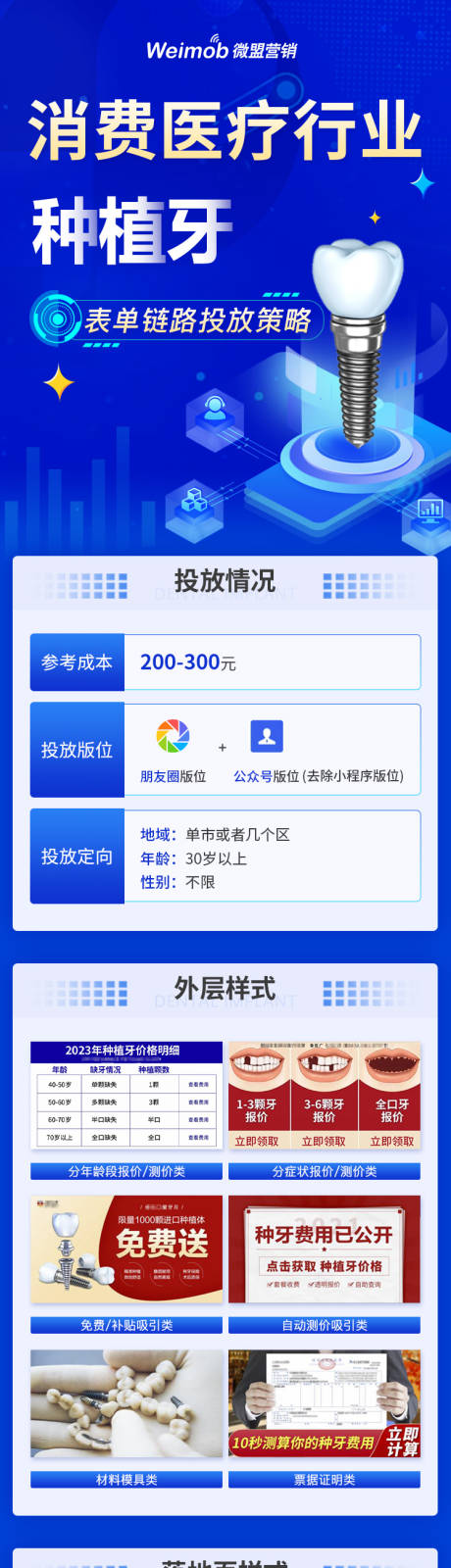 源文件下载【享设计】搜索编号：10780036135637822【消费医疗种植牙落地页】