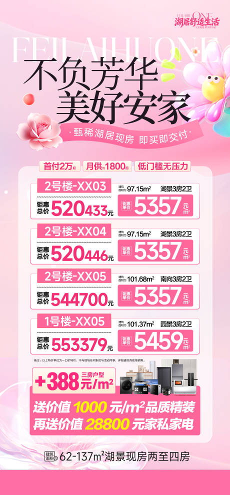 源文件下载【享设计】搜索编号：96450035730918661【特价房海报】