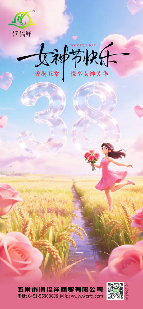 源文件下载【享设计】搜索编号：33870035612144610【女神节海报】