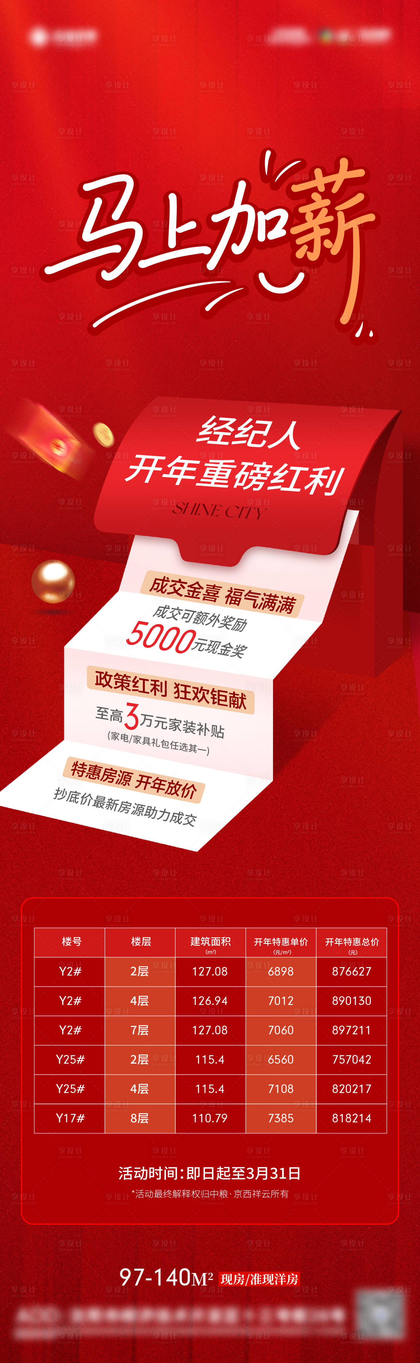源文件下载【享设计】搜索编号：86920035691752783【洋房好礼长图海报】