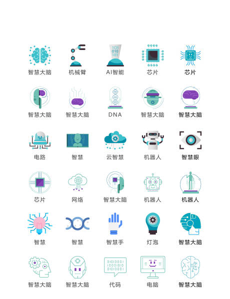 源文件下载【享设计】搜索编号：48090035648744429【人工智能UI图标设计】