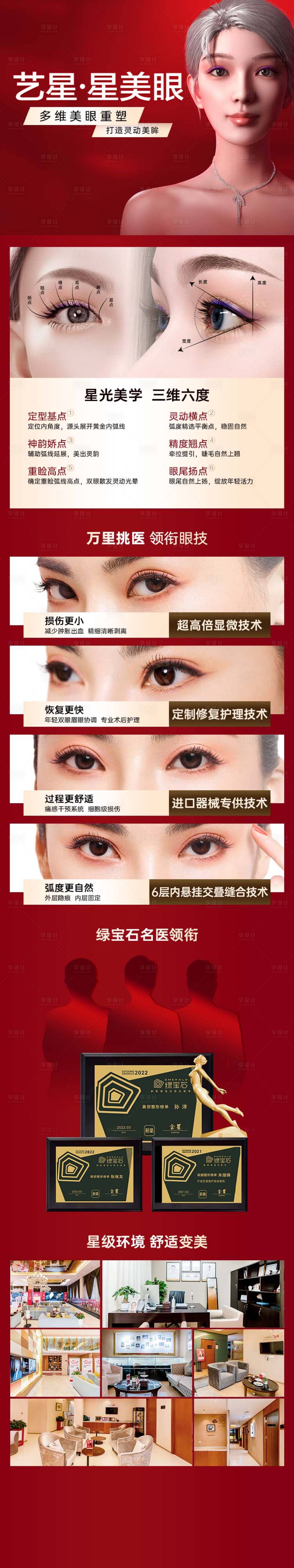 源文件下载【享设计】搜索编号：95680035894739637【眼部落地页】