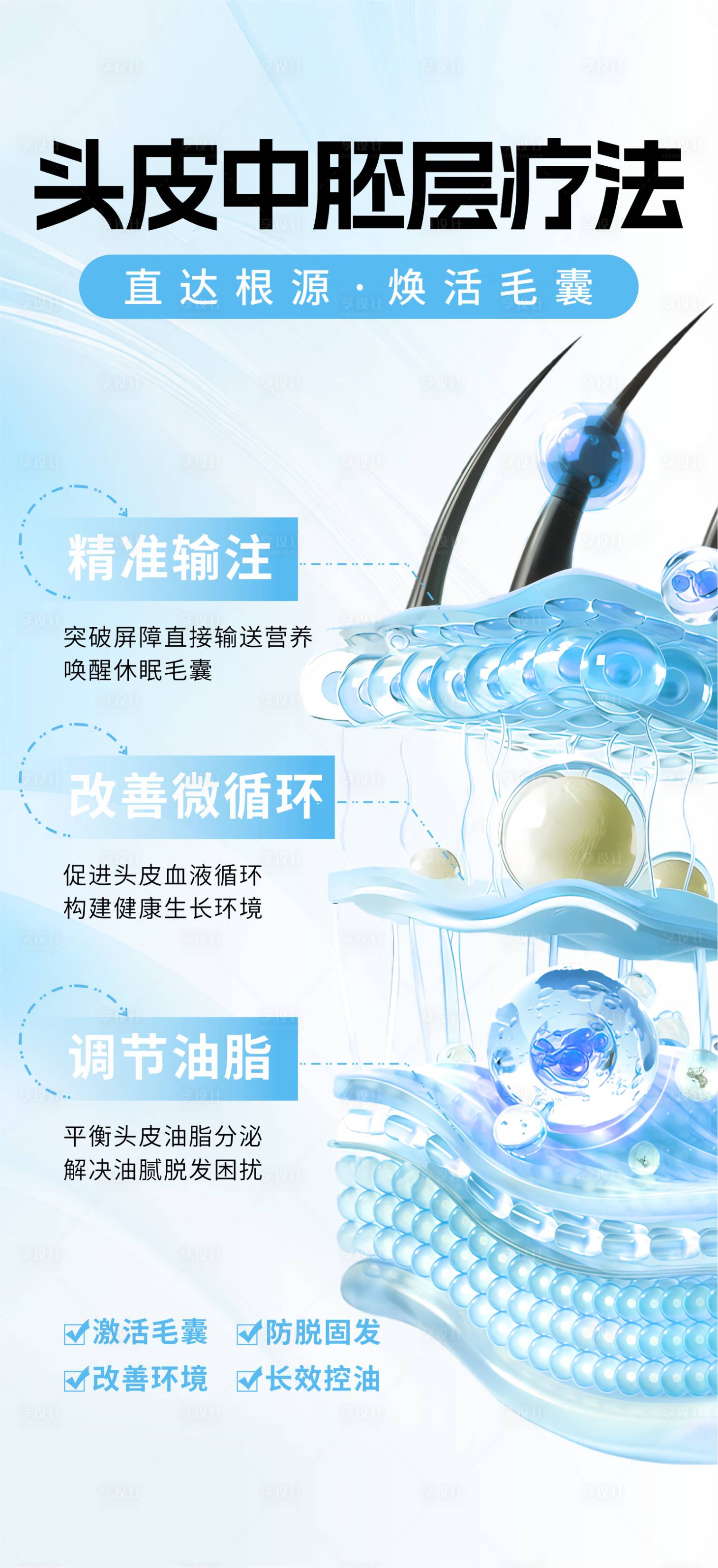 源文件下载【享设计】搜索编号：39190035956533037【头皮中胚层疗法】