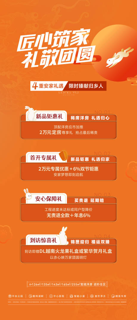 源文件下载【享设计】搜索编号：29310035633022703【地产五重礼活动海报】