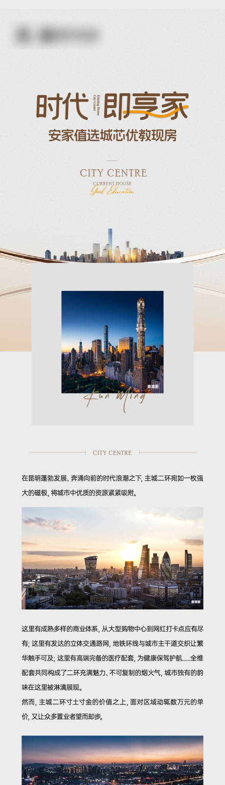 源文件下载【享设计】搜索编号：88170036071801195【现房价值点长图】