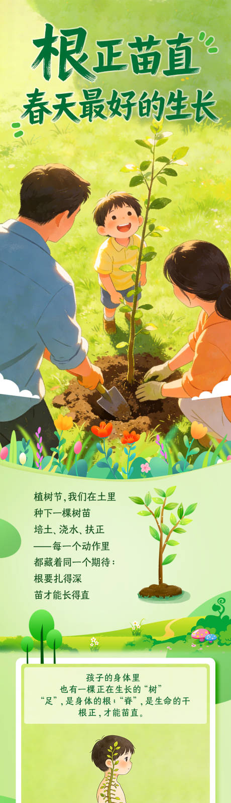 源文件下载【享设计】搜索编号：68830035768758269【植树节海报】