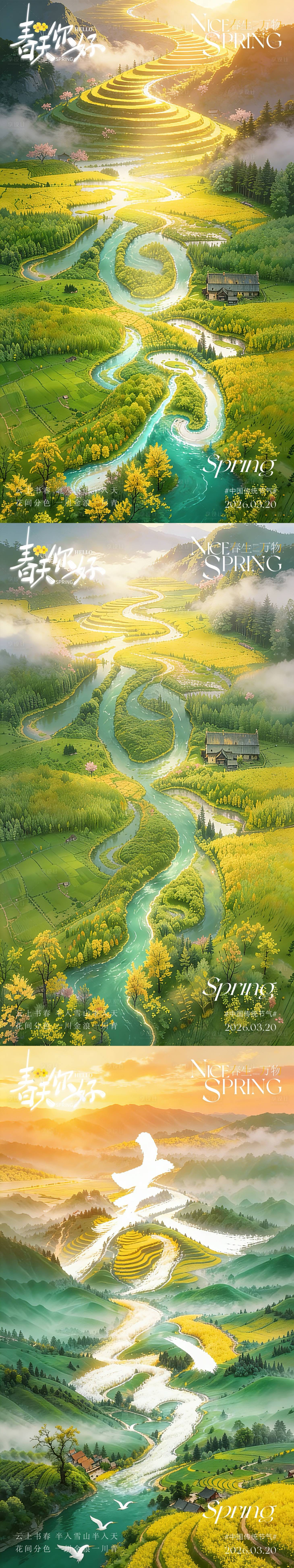 源文件下载【享设计】搜索编号：82840035702484144【春分】