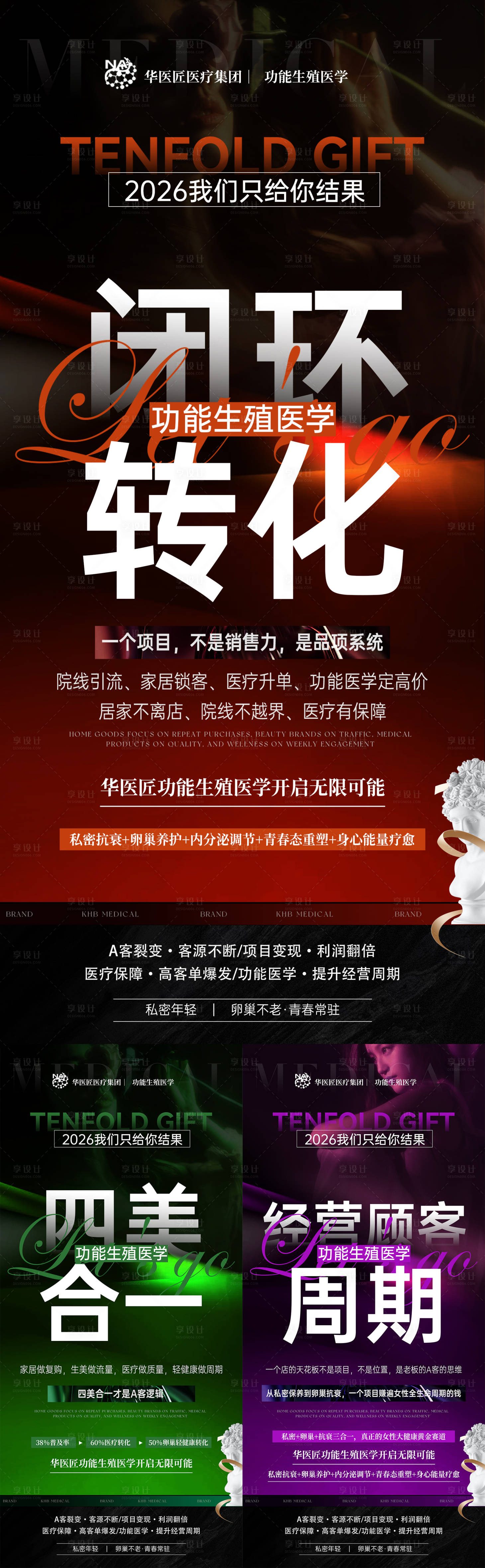 源文件下载【享设计】搜索编号：35310035863365108【医美私密招商海报系列】