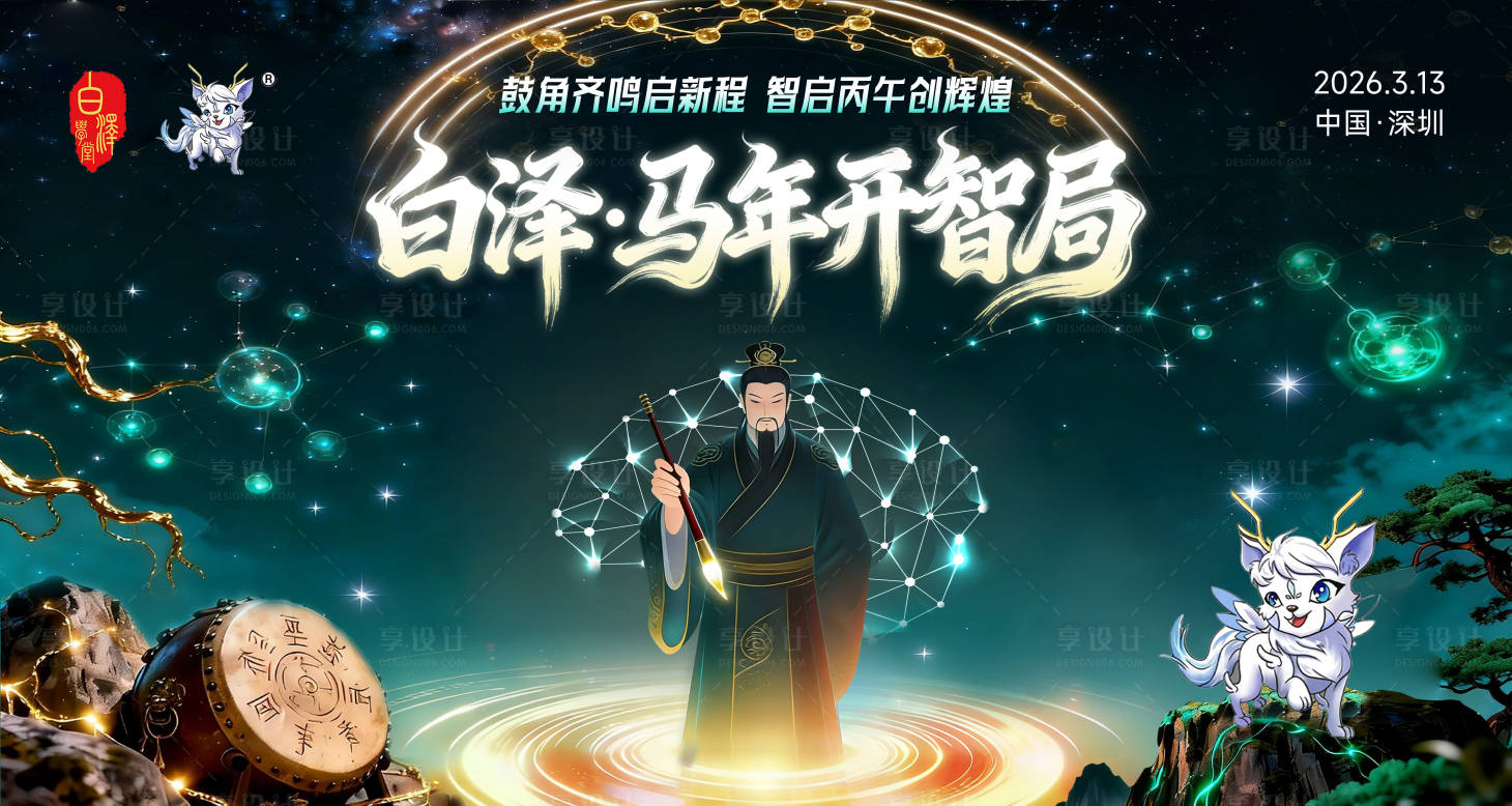 源文件下载【享设计】搜索编号：73410036067583884【马年脑科学中式国风背景】