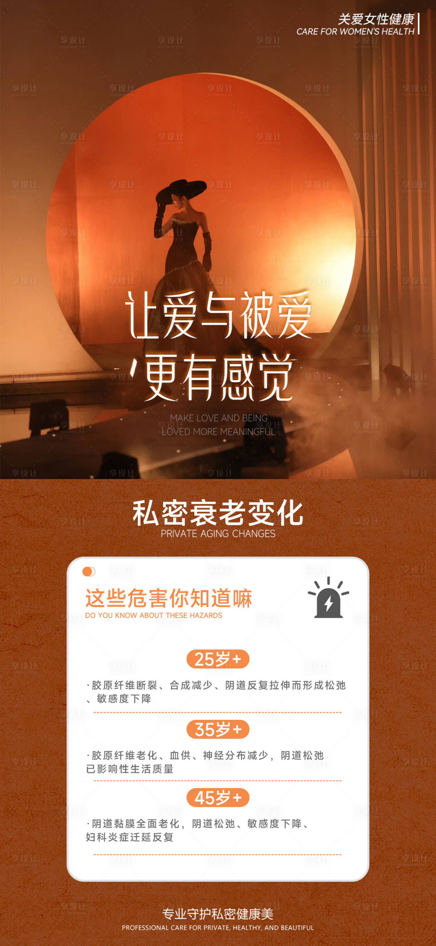 源文件下载【享设计】搜索编号：24430036081045534【医美私密整形海报】