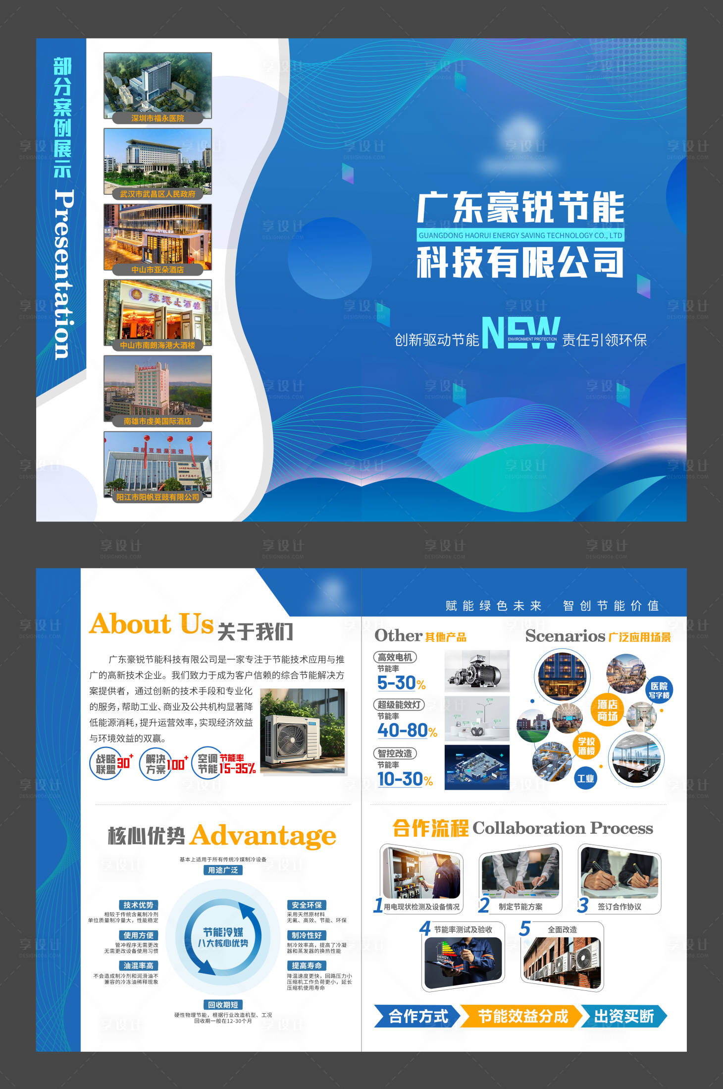 源文件下载【享设计】搜索编号：46070035766707431【公司简介宣传页】