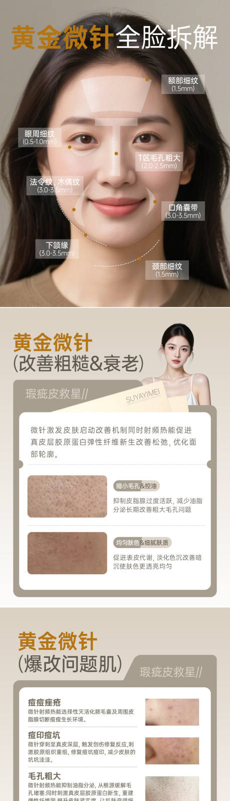 源文件下载【享设计】搜索编号：31020035993826628【黄金微针科普笔记】