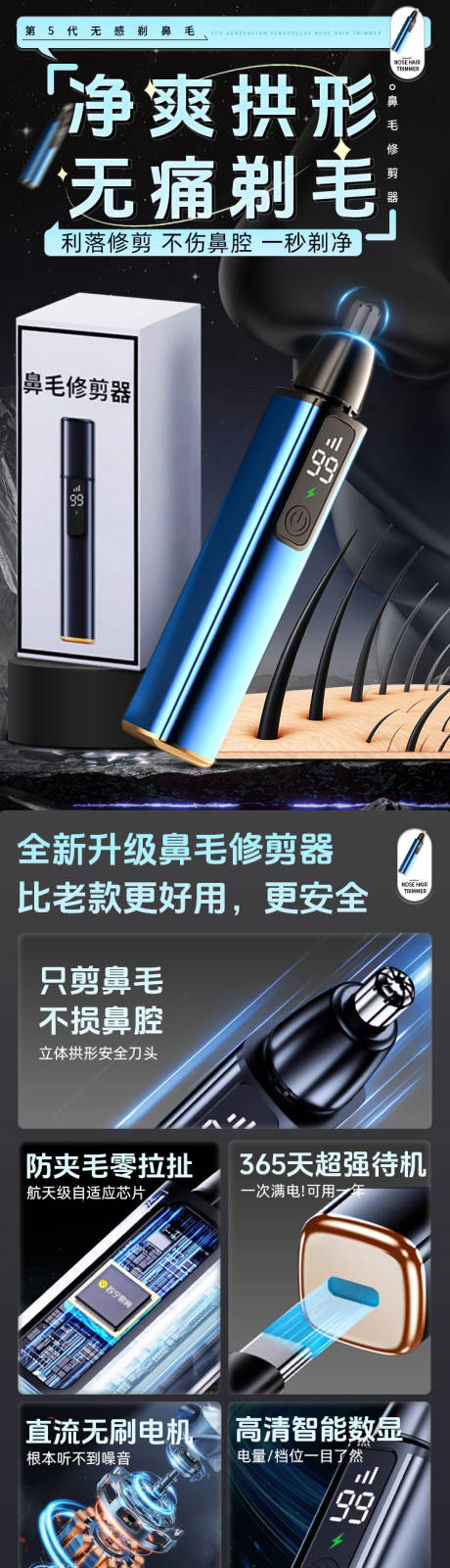 源文件下载【享设计】搜索编号：46460035801258202【鼻毛修剪器】