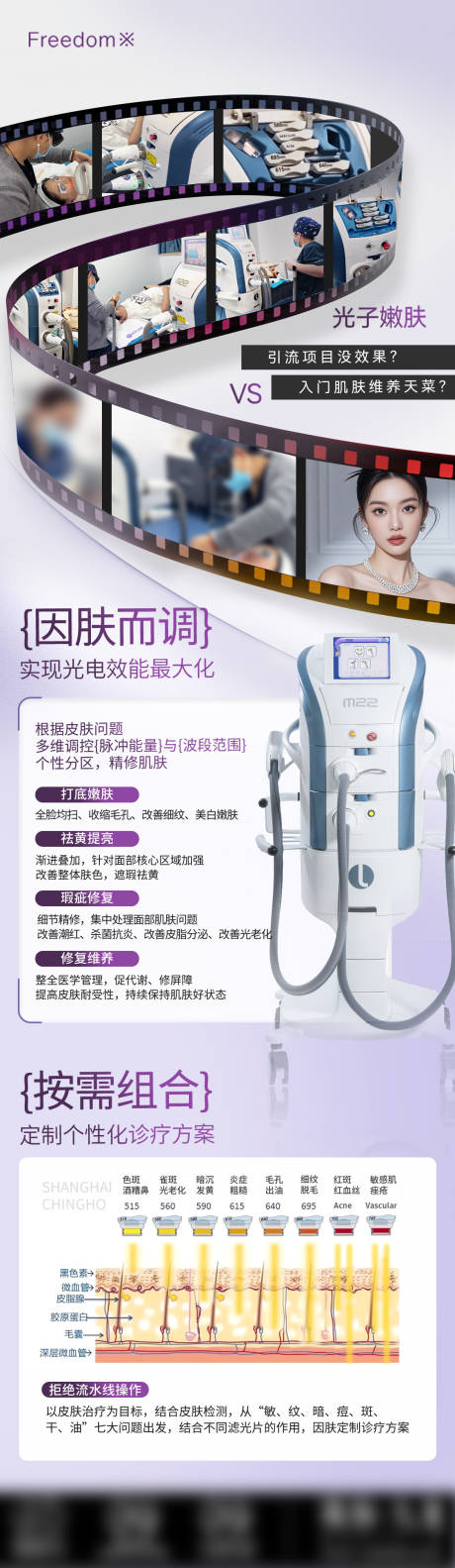 源文件下载【享设计】搜索编号：80650035929652519【医美超光子宣传海报】