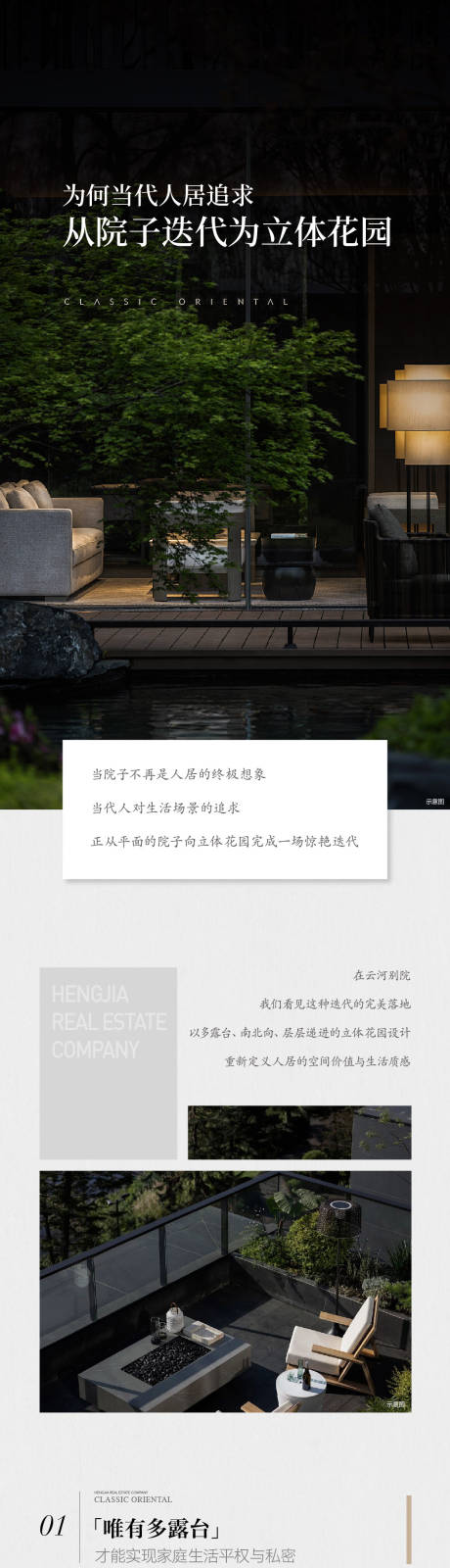 源文件下载【享设计】搜索编号：92360035932174803【地产别墅实景价值长图】