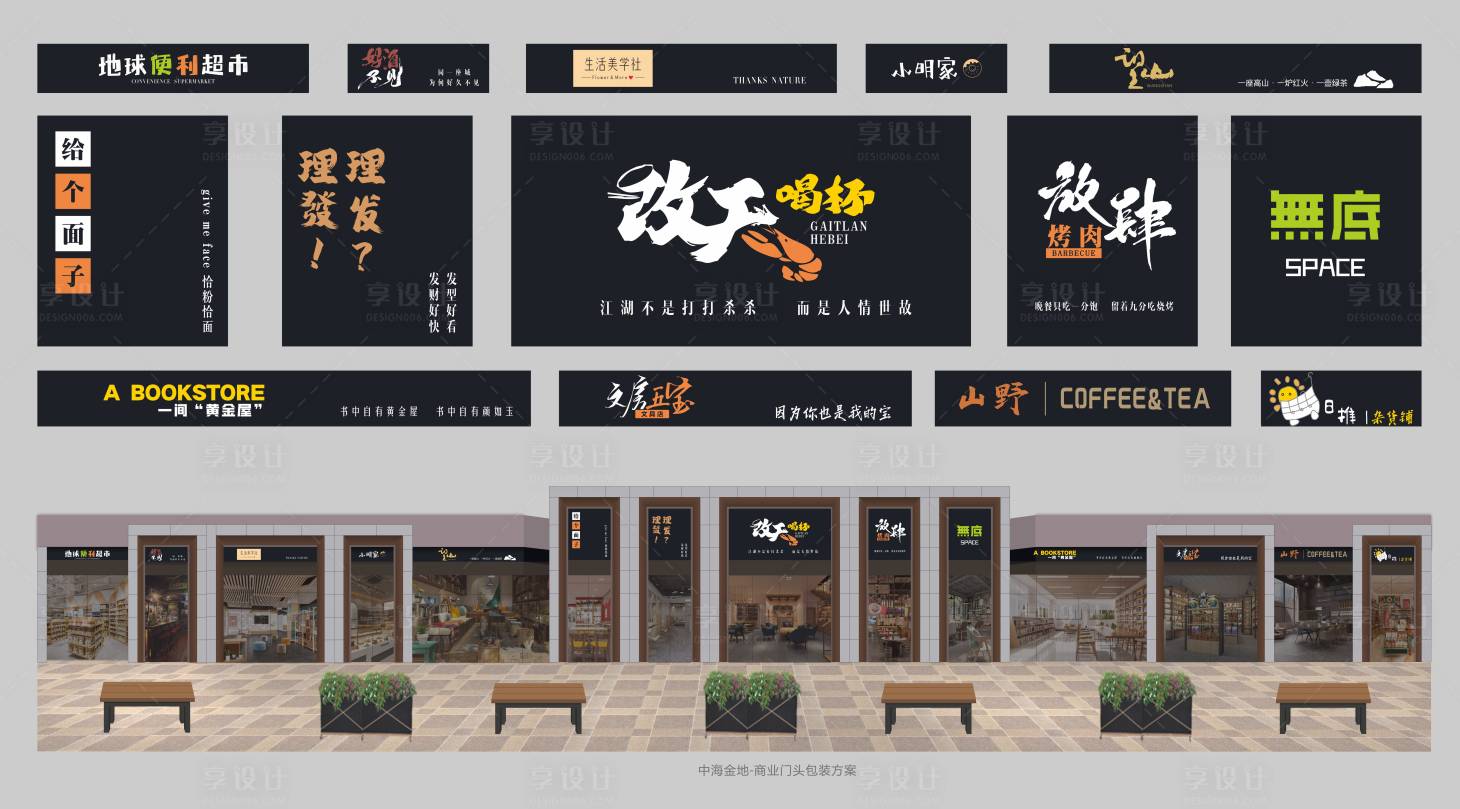 源文件下载【享设计】搜索编号：51730035713594226【地产招牌方案设计包装】