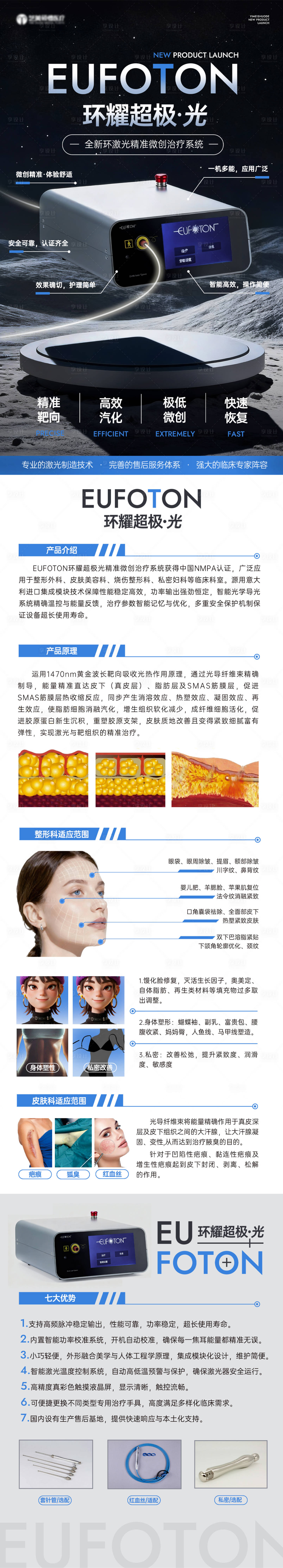 源文件下载【享设计】搜索编号：58400035673623139【医美整形仪器产品介绍】