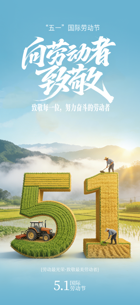 源文件下载【享设计】搜索编号：80670036151442858【劳动节海报】