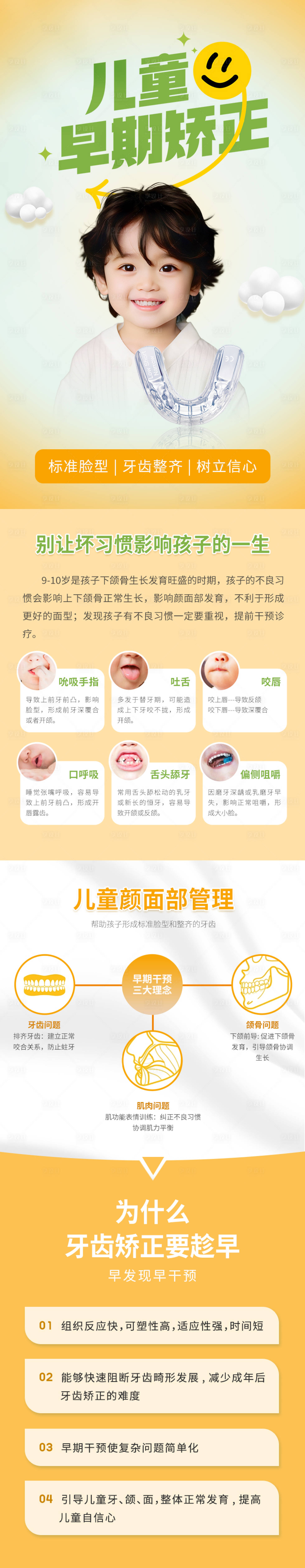 源文件下载【享设计】搜索编号：98900035775645449【儿童早期矫正】