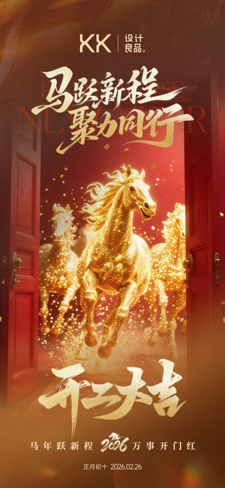 源文件下载【享设计】搜索编号：17630036025526911【红色美业开业开门红海报】