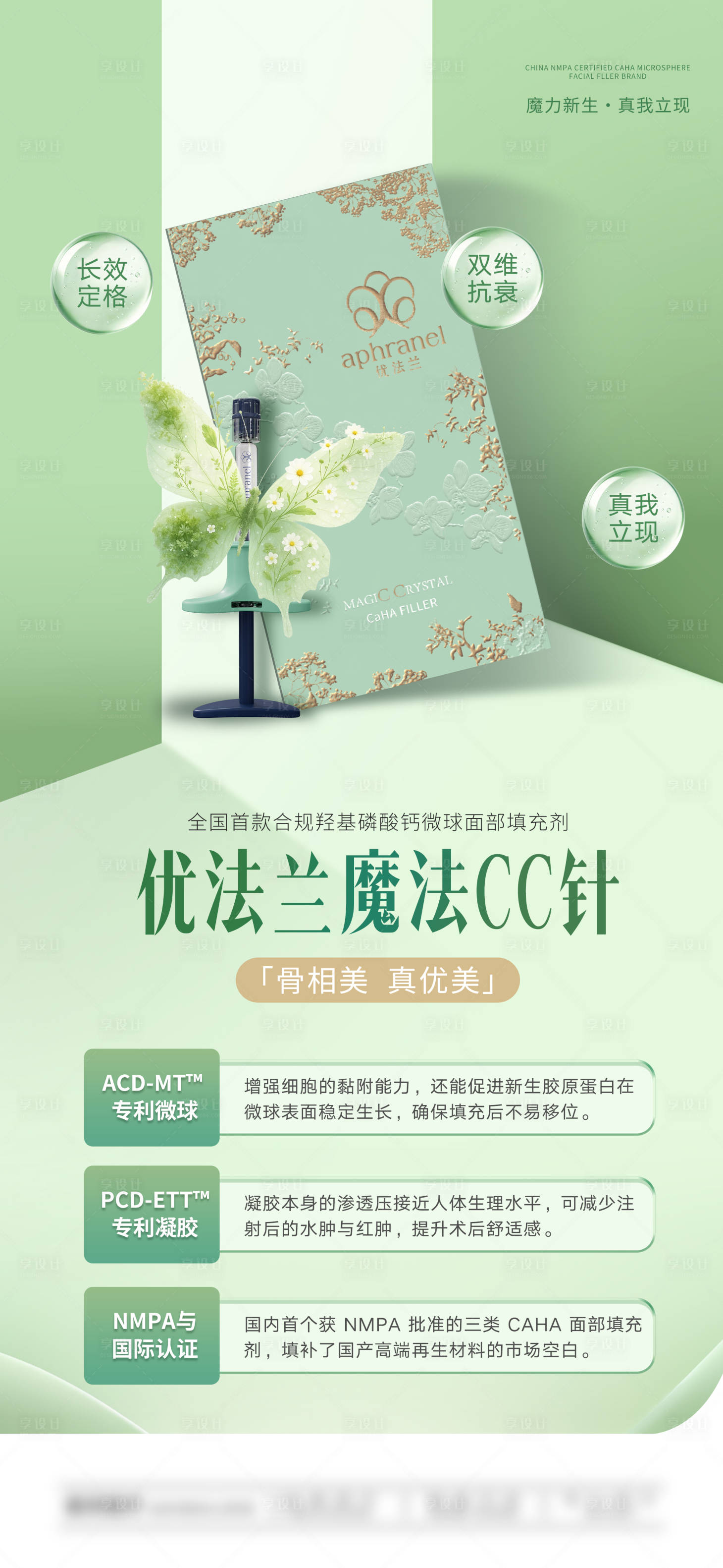 源文件下载【享设计】搜索编号：85270035799545380【优法兰魔法CC针医美产品介绍】
