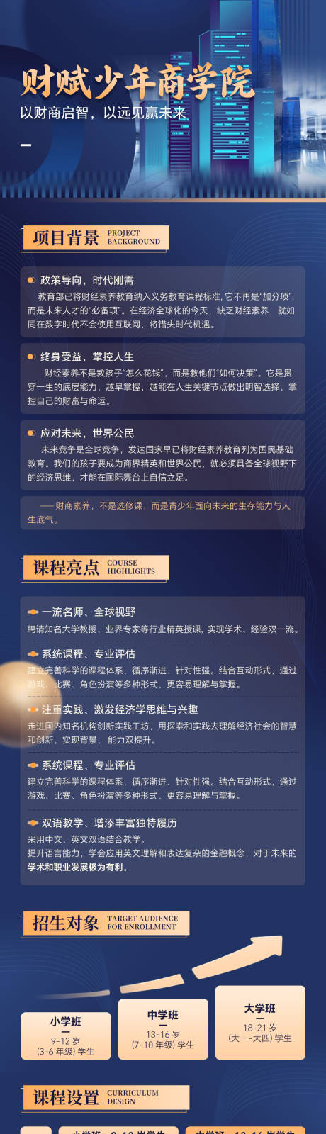 源文件下载【享设计】搜索编号：85700035734322216【财赋少年商学院长图】