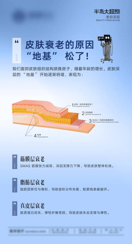 源文件下载【享设计】搜索编号：83340036009748460【半岛大超炮抗衰仪器海报】